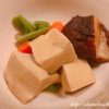 高野豆腐と干し椎茸の煮物