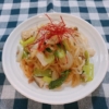 小松菜ときのこのチャプチェ