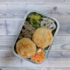 コロッケ海苔弁当