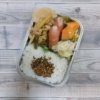 かぶと大豆ミートの中華風煮弁当