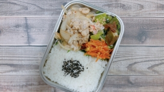 豚肉のスパイス炒め弁当