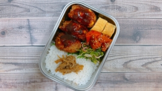コーンハンバーグ弁当