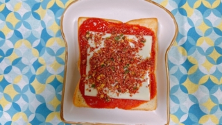 チーズバーガー風トースト