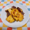 さつまいものおかかバター醤油炒め