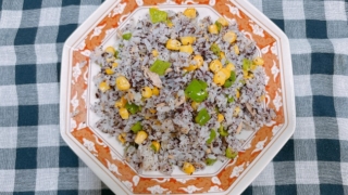 ゆかりとツナの炒飯