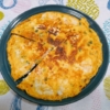 松茸風味のオムレツ