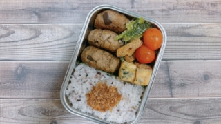 椎茸ハンバーグ弁当