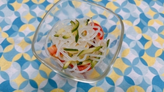 グリーンカレー風味の春雨サラダ