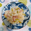 アスパラとベーコンの炊き込みごはん