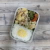 じゃがいもと豚肉の塩炒め弁当
